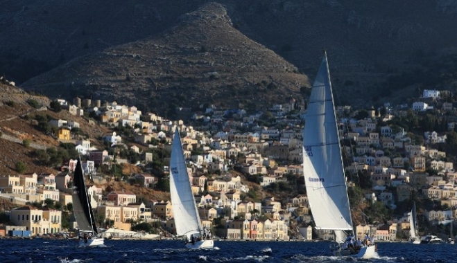 Στην πανέμορφη Σύμη έφτασε η Aegean Regatta