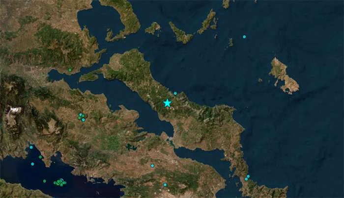 Ισχυρός σεισμός στην Εύβοια – Ταρακουνήθηκε και η Αθήνα