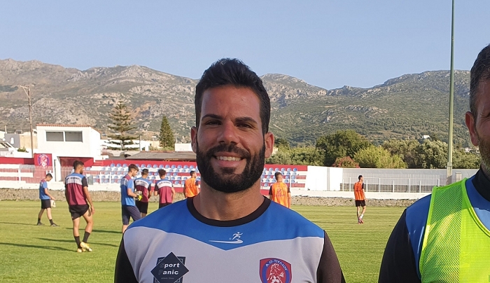 "Ευχαριστώ τον Α.Ο Πυλίου και εύχομαι τα καλύτερα"