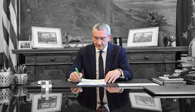 Τηλεδιάσκεψη μεταξύ Περιφερειάρχη και 29 Δημάρχων των Κυκλάδων και της Δωδεκανήσου για την κοινή δράση επί δύο εμβληματικών δράσεων