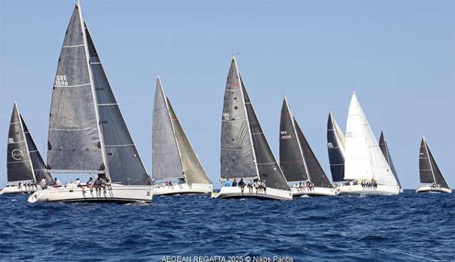 Η Αegean Regatta έφτασε στο Πλωμάρι – Τα αποτελέσματα της 2ης ιστιοδρομίας
