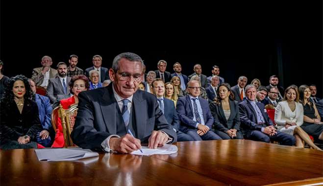 Γιώργος Χατζημάρκος για τη νέα θητεία:  «Θητεία του άλματος στο νέο Νότιο Αιγαίο 2030.  Εμείς οι ίδιοι, αρχιτέκτονες του μέλλοντος μας»