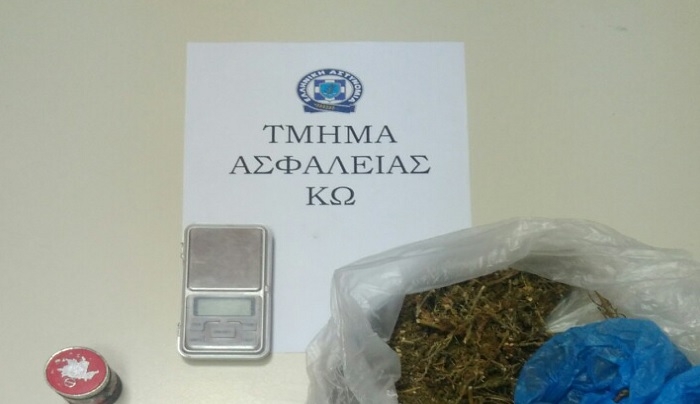 Συνελήφθη 24χρονος στην Κω με -106- γρ. κάνναβης