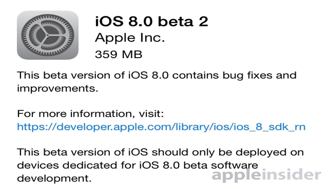 Φιάσκο με την πρώτη αναβάθμιση του iOS 8