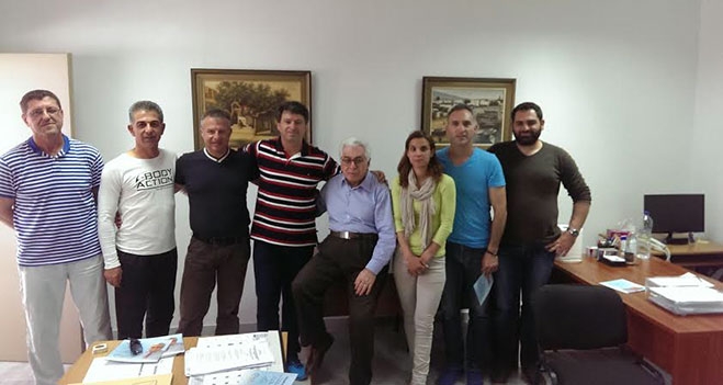 Επίσκεψη Α.Παυλίδη και στελεχών της παράταξης ''Κως Αγάπη Μας'' στο ΔΟΠΑΒΣ και την Υπηρεσία Πρασίνου