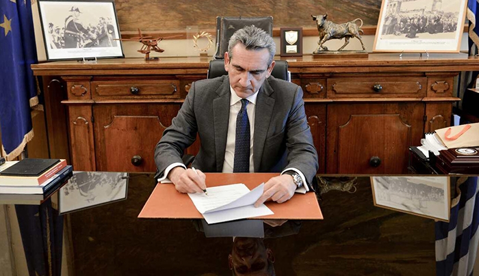 Αίτημα του Περιφερειάρχη στο Υπουργείο Υποδομών για τη οριοθέτηση των πληγεισών περιοχών Δήμου Σύμης
