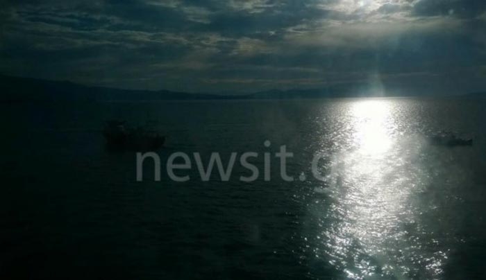 Στον Άγιο Κωνσταντίνο το "Μυρτιδιώτισσα" μετά την οκτάωρη περιπέτεια