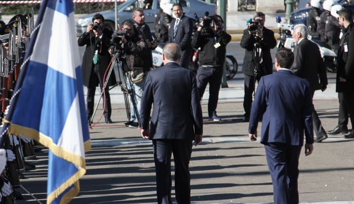 Συγκίνηση: Ο Εθνικός Ύμνος από τους Ευέλπιδες μπροστά στον Ερντογάν [βίντεο]