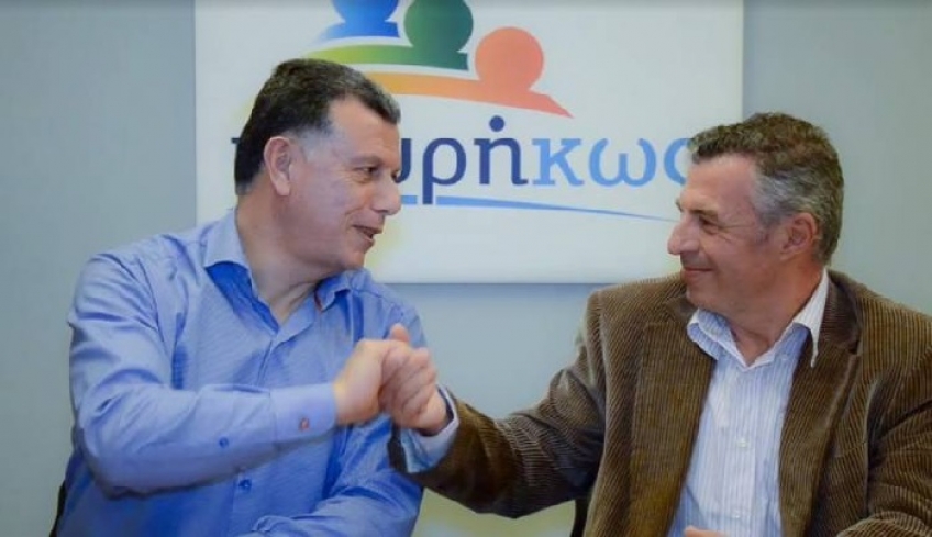 Ο Σταμάτης Καμπουράκης υποψήφιος Δημοτικός Σύμβουλος, με τον Θεοδόση Νικηταρά