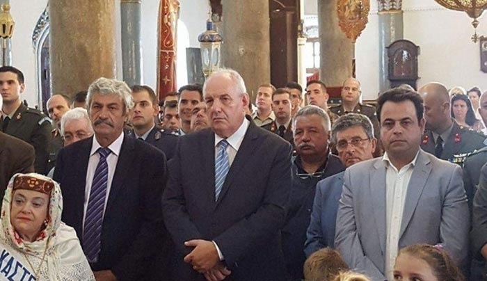 Ως εκπρόσωπος της Βουλής, ο Ν. Σαντορινιός στο Καστελόριζο για την επέτειο απελευθέρωσης του νησιού