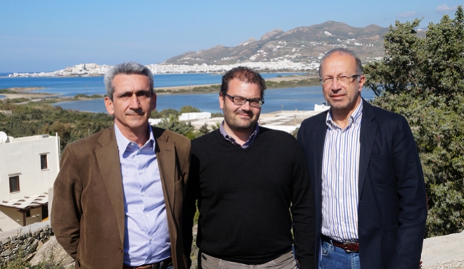 Ο Πρόεδρος της Ένωσης Ξενοδόχων Νάξου Γ.Μαργαρίτης υποψήφιος με τον Γ.Χατζημάρκο