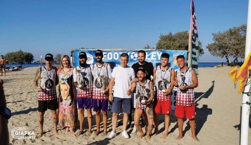 Ολοκληρώθηκε με επιτυχία το FootVolley Tour στην Κω