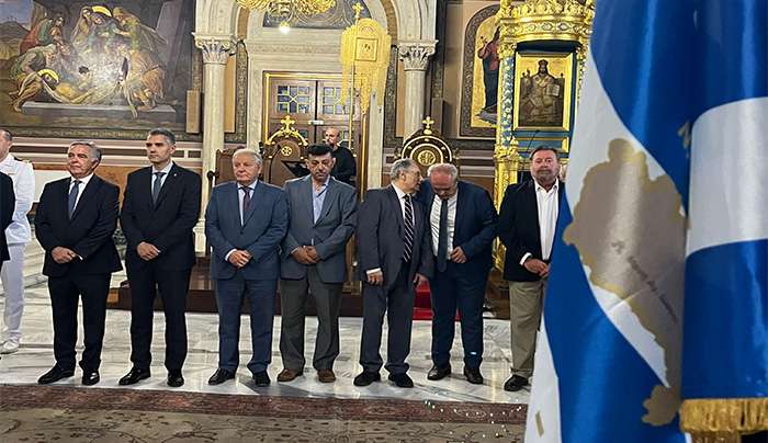 Ο Βασίλης Α. Υψηλάντης στις εκδηλώσεις της 200ης επετείου από το Ολοκαύτωμα της Ηρωικής Νήσου Κάσου