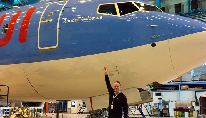 «Rhodes Colossus» ονομάστηκε αεροπλάνο της TUI