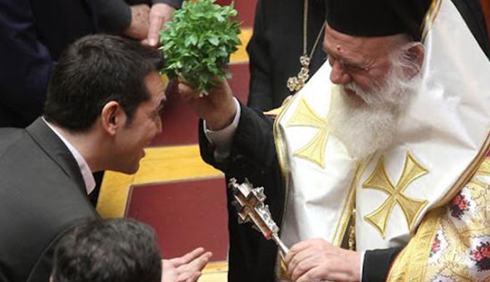 Ο Τσίπρας στον Αρχιεπίσκοπο (Video)