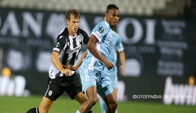 Conference League: Ο ΠΑΟΚ «κόλλησε» στο 1-1 με την Σλόβαν Μπρατισλάβας στην Τούμπα