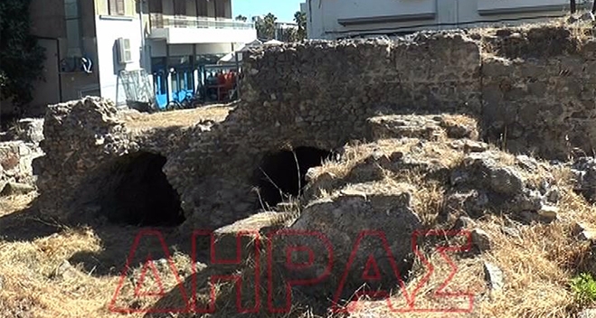 Καθαρίστηκε ο αρχαιολογικός χώρος στις β.θέρμες του λιμανιού (video-ρεπορτάζ)