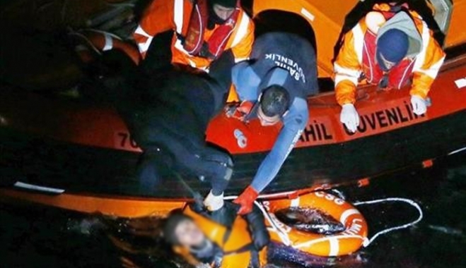 Συγκλονιστικό βίντεο από τη νέα τραγωδία στη Χίο