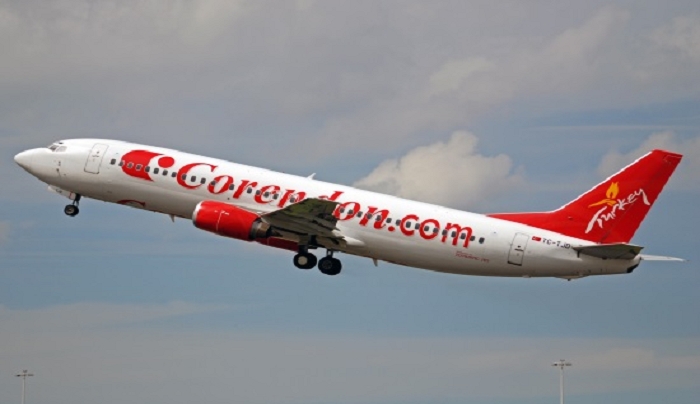 Corendon Airlines: 5 εκατ. θέσεις προς Ελλάδα, Τουρκία, Ισπανία, Ιταλία, Αίγυπτο και Ισραήλ το 2021