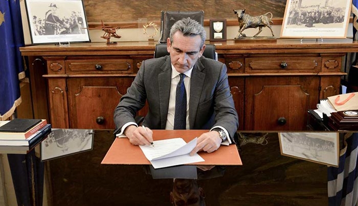 ΕΠΙΣΤΟΛΗ ΠΕΡΙΦΕΡΕΙΑΡΧΗ ΣΤΟΝ Δ. ΑΒΡΑΜΟΠΟΥΛΟ ΓΙΑ ΤΟ ΖΗΤΗΜΑ ΤΗΣ VISA