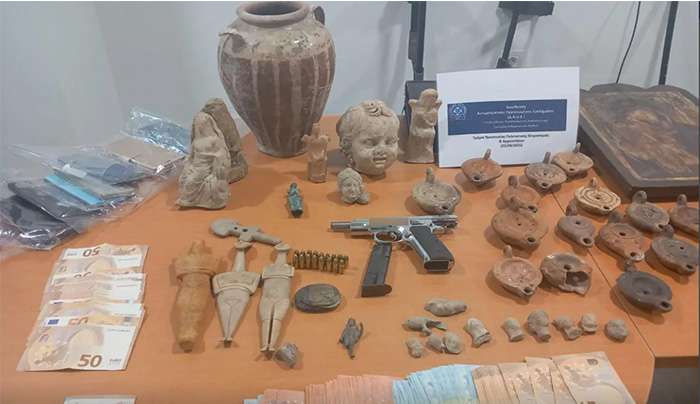 Δ.Α.Ο.Ε.: Συνελήφθησαν -6- άτομα- μέλη εγκληματικής οργάνωσης για υπόθεση αρχαιοκαπηλίας στην Κρήτη