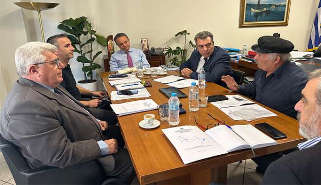 «Τα προβλήματα των αλιέων της Δωδεκανήσου στο Υπουργείο Αγροτικής Ανάπτυξης με πρωτοβουλία του Μάνου Κόνσολα με συμμετοχή του Αντιπεριφερειάρχη, κ. Ζαννετίδη, και του Προέδρου των Αλιέων Καλύμνου, κ. Σαρούκου»