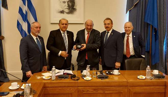 Νικητιάδης : Ικανοποίηση της Επιτροπής Ελληνισμού της Διασποράς για τη συνεργασία Ελληνοαμερικανικών και Εβραϊκών Οργανώσεων