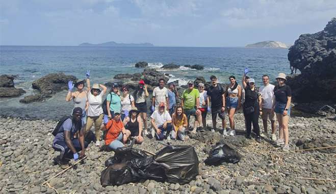 ΠΑΓΚΟΣΜΙΑ ΗΜΕΡΑ ΩΚΕΑΝΩΝ - ΣΥΜΜΕΤΟΧΗ ΤΟΥ ΤΜΗΜΑΤΟΣ ΓΕΩΛΟΓΙΑΣ ΚΑΙ ΓΕΩΠΕΡΙΒΑΛΛΟΝΤΟΣ ΤΟΥ ΕΘΝΙΚΟΥ και ΚΑΠΟΔΙΣΤΡΙΑΚΟΥ ΠΑΝΕΠΙΣΤΗΜΙΟΥ ΑΘΗΝΩΝ (ΕΚΠΑ) ΚΑΙ ΤΟΥ ΔΗΜΟΥ ΝΙΣΥΡΟΥ