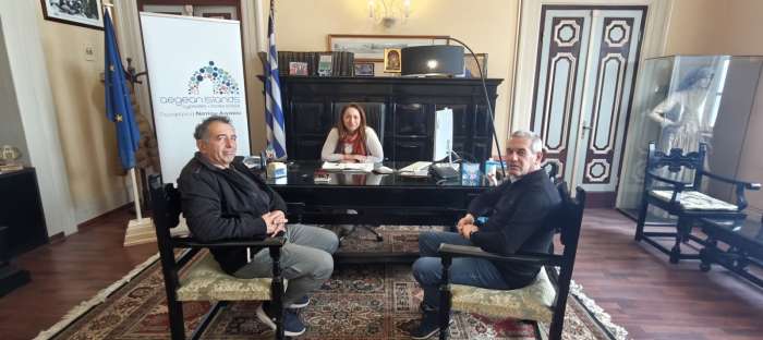 Ολοκληρώθηκε η εθιμοτυπική συνάντηση με την Έπαρχο Κω κα Κωνσταντίνα Σβύνου και τον Σύνδεσμο Εφέδρων Αξιωματικών Νομού Δωδεκανήσου, Παράρτημα Κω–Νισύρου.