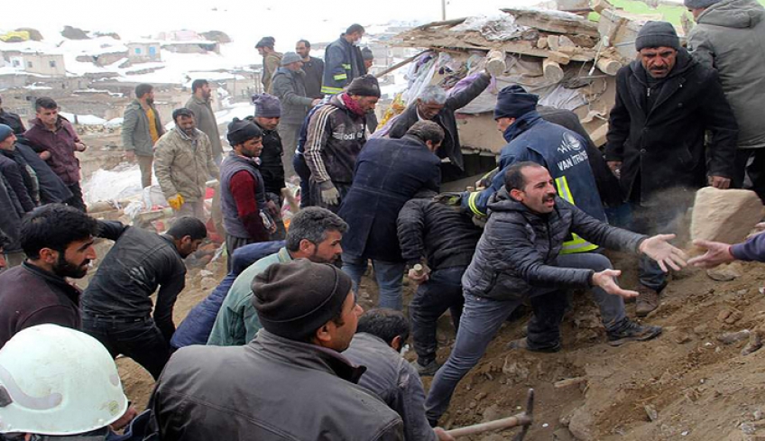Νέος ισχυρός σεισμός 6 Ρίχτερ στην Τουρκία