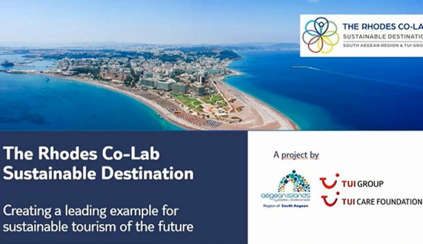 Γιώργος Χατζημάρκος: Το ” Rhodes Co-Lab”, έρχεται να ενώσει τις πιο δημιουργικές δυνά-μεις ενός τόπου για ένα μέλλον βιώσιμο και ελπιδοφόρο