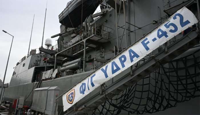 Η πρώτη εμπλοκή της φρεγάτας ΥΔΡΑ στην επιχείρηση ΑΣΠΙΔΕΣ: Έβαλε εναντίον δυο UAVs