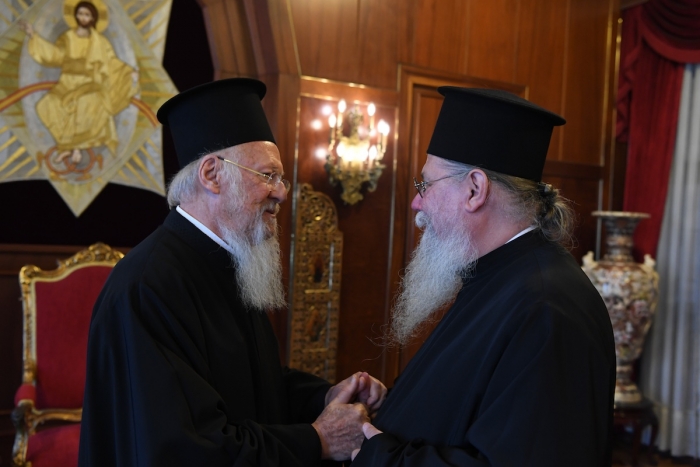 Ο νεοεκλεγείς Μητροπολίτης  Φιλίππων, Νεαπόλεως και Θάσου Στέφανος  στο Οικουμενικό Πατριαρχείο