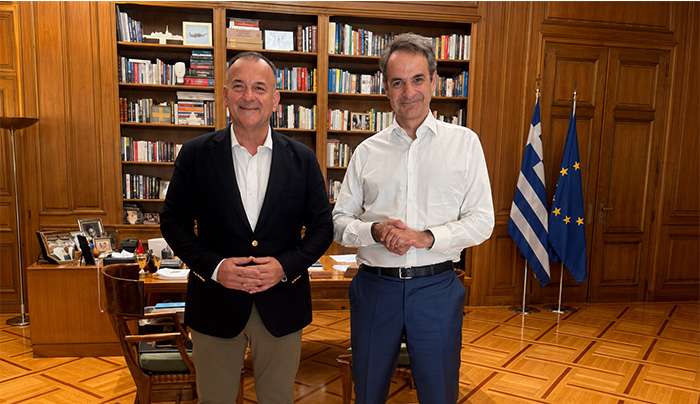 Γιάννης Παππάς: Συγκεκριμένες παρεμβάσεις για τη Δωδεκάνησο στη συνάντηση με τον Κυριάκο Μητσοτάκη.