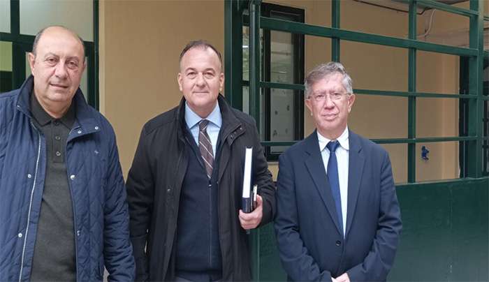 Επίσκεψη στο Νοσοκομείο πραγματοποίησε ο τ. υφυπουργός Ναυτιλίας &amp; Νησιωτικής Πολιτικής, βουλευτής Δωδεκάνησου της Ν.Δ. Γιάννης Παππάς