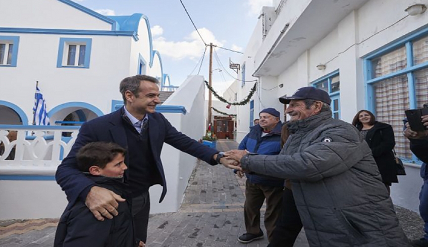 Μητσοτάκης: Εξήγγειλε σημαντική μείωση του ΕΝΦΙΑ για τα μικρά νησιά