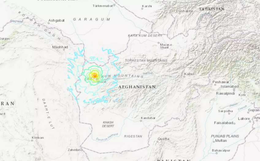 Αφγανιστάν: Ισχυρός σεισμός 6,4 Ρίχτερ και «καπάκι» σεισμική δόνηση 5,6 Ρίχτερ