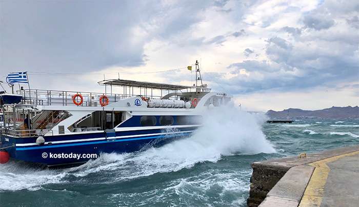 Καιρός σήμερα: Θυελλώδεις βόρειοι άνεμοι στο Αιγαίο 8 μποφόρ και στα νοτιοανατολικά τμήματα (κυρίως στο Καρπάθιο) έως 9 μποφόρ.