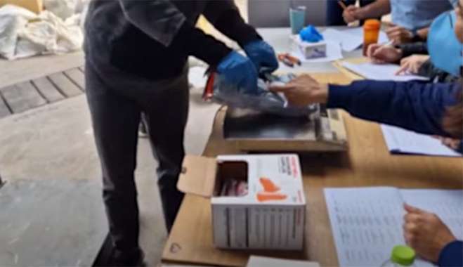 Καταστράφηκαν με καύση πάνω από 1 τόνος ναρκωτικών ουσιών (ΒΙΝΤΕΟ)