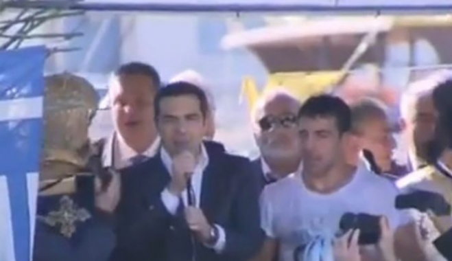 Τσίπρας από Κάλυμνο: «Μήνυμα ειρήνης, αλλά και αποφασιστικότητας να υπερασπιστούμε τα κυριαρχικά μας δικαιώματα»