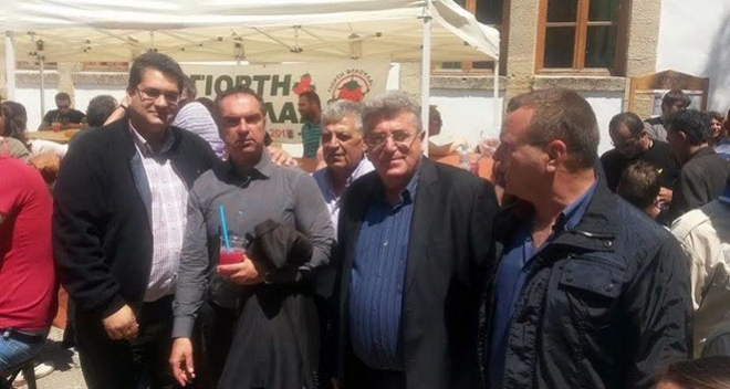 Περιοδεία Χαράλαμπου Κόκκινου στη Ρόδο