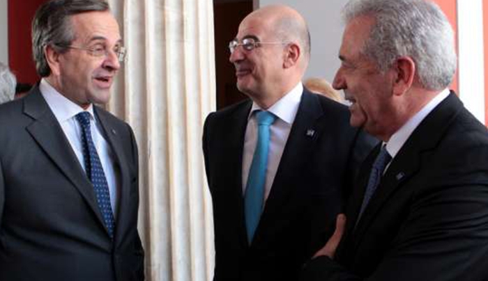 Υποχωρεί και στηρίζει Αβραμόπουλο για Πρόεδρο ο Σαμαράς