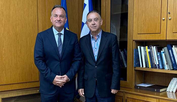 Γιάννης Παππάς: συναντήσεις εργασίας για την αλιεία στο Υπ. Αγροτικής Ανάπτυξης &amp; Τροφίμων.