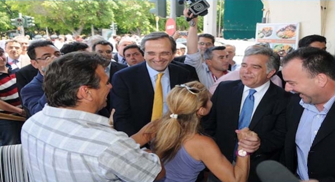 Ο Αντώνης Σαμαράς στην Ρόδο με αφορμή πιθανής ανοικτής συγκέντρωσης