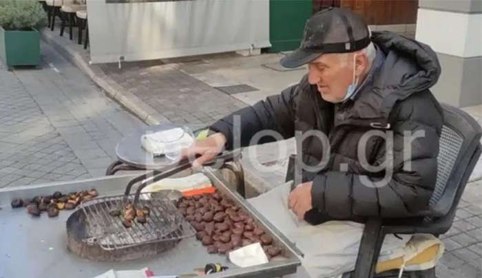Πάτρα: Έριξαν 1.000 εupώ πρόστιμο σε καρκινοπαθή καστανά