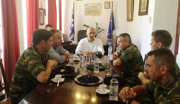 Σε Λέρο και Κάλυμνο ο επιθεωρητής Στρατού