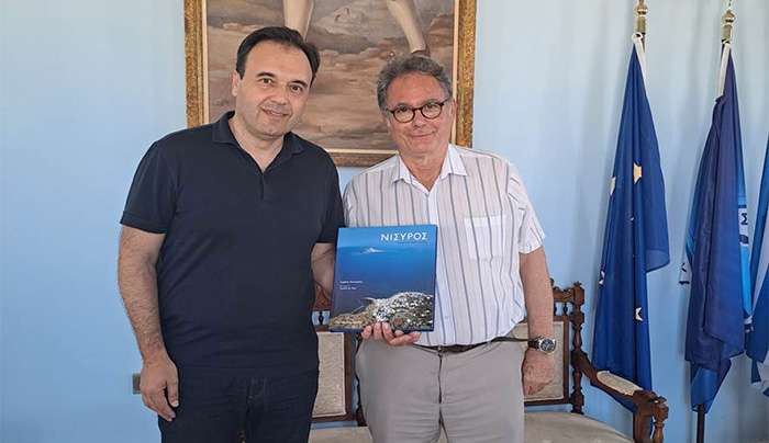 ΣΥΝΑΝΤΗΣΗ ΤΟΥ ΔΗΜΑΡΧΟΥ ΝΙΣΥΡΟΥ ΜΕ ΤΟΝ ΥΠΟΥΡΓΟ ΨΗΦΙΑΚΗΣ ΔΙΑΚΥΒΕΡΝΗΣΗΣ κ. ΔΗΜΗΤΡΗ ΠΑΠΑΣΤΕΡΓΙΟΥ