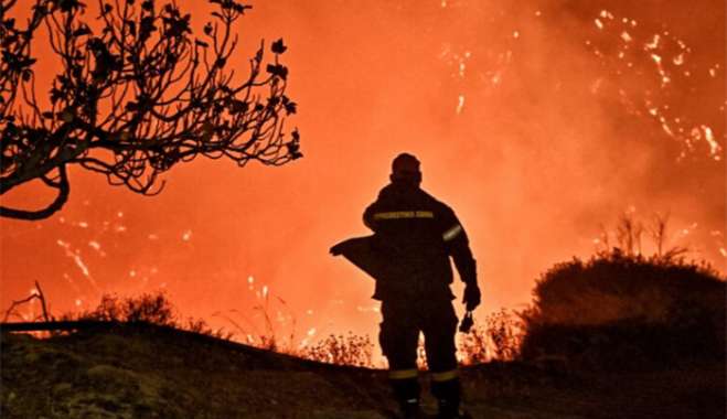 Σε «πορτοκαλί» συναγερμό για εκδήλωση πυρκαγιάς σήμερα έξι περιφέρειες της χώρας