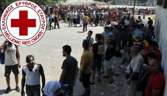 Έκτακτο σχέδιο διανομής ανθρωπιστικής βοήθειας σε πρόσφυγες και μετανάστες από τον Ελληνικό Ερυθρό Σταυρό