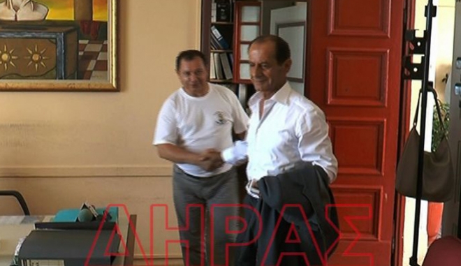 Επίσημη πρώτη του νέου επάρχου Γιώργου Χαλκιδιού (video-ρ/ζ)